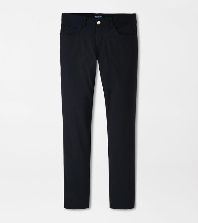 Peter Millar Mens Bingham Performance Five-Pocket Pant | Color: Black | Size: 36 Product Image