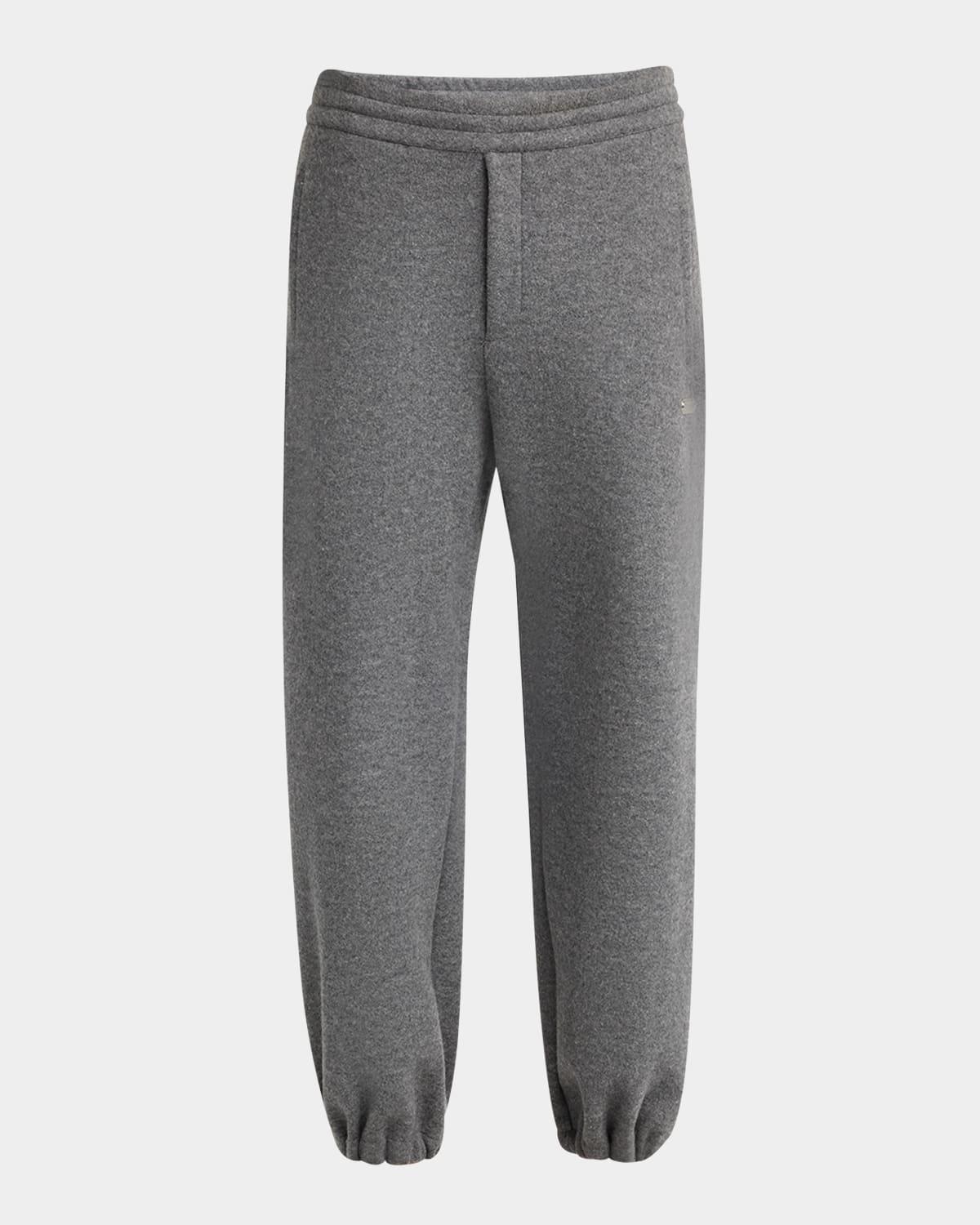 Mens Double-Face Jersey Sweatpants Product Image