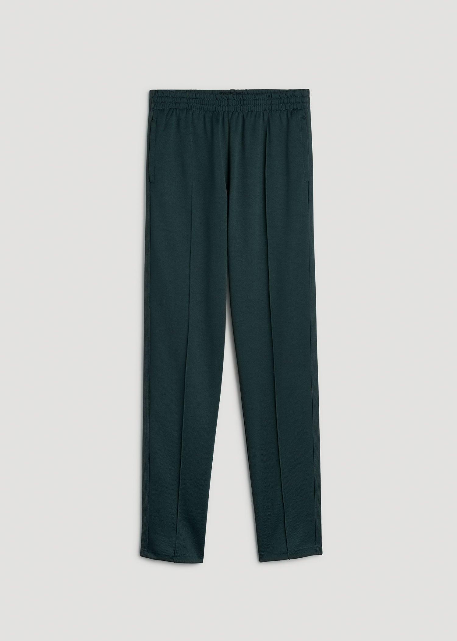 Tricot Extra-Long Track Pants for Tall Men in Emerald Male Product Image