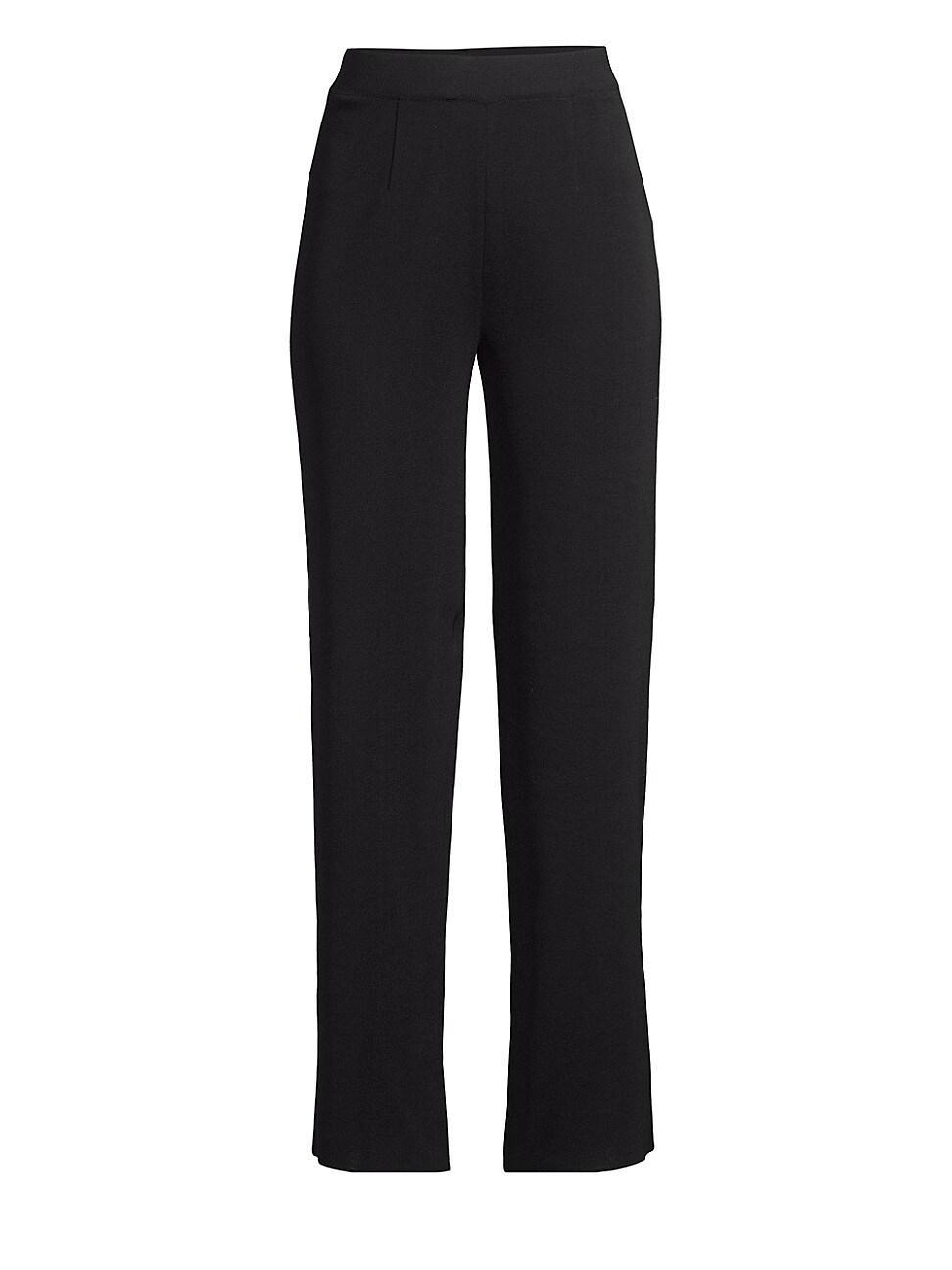 Womens Tailored Wide-Leg Pants Product Image