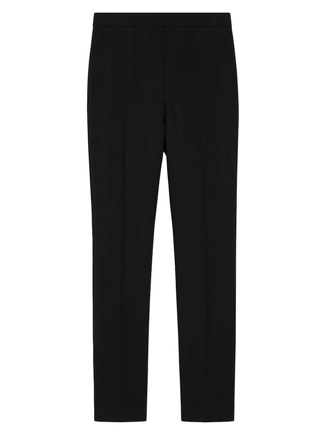 Womens Teoria Crease-Front Trousers Product Image