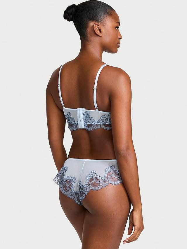 Boho Floral Embroidery Bralette & Panty Set Product Image