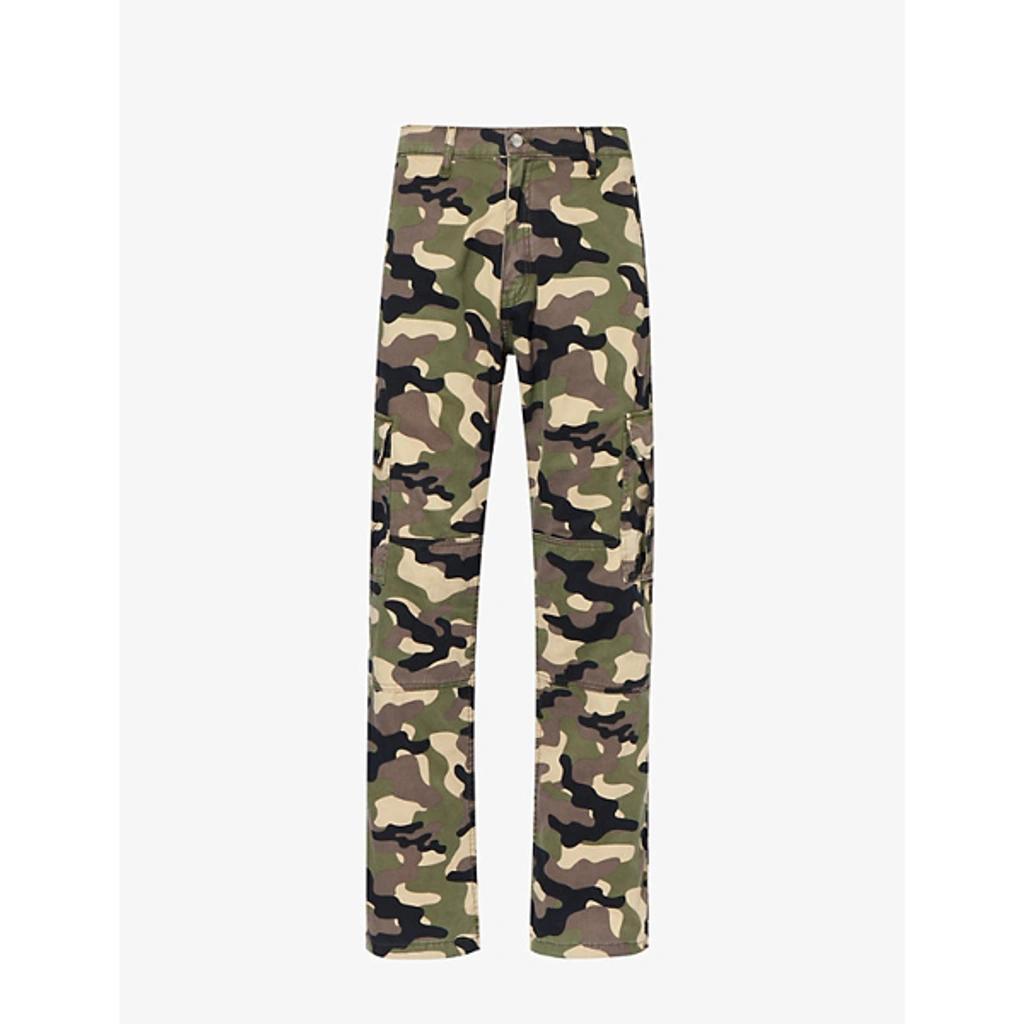 Rhude Linares Cargo Pants in Army Product Image