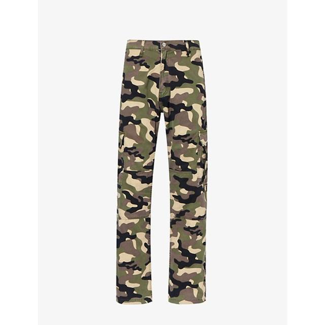 Rhude Linares Cargo Pants in Army Product Image