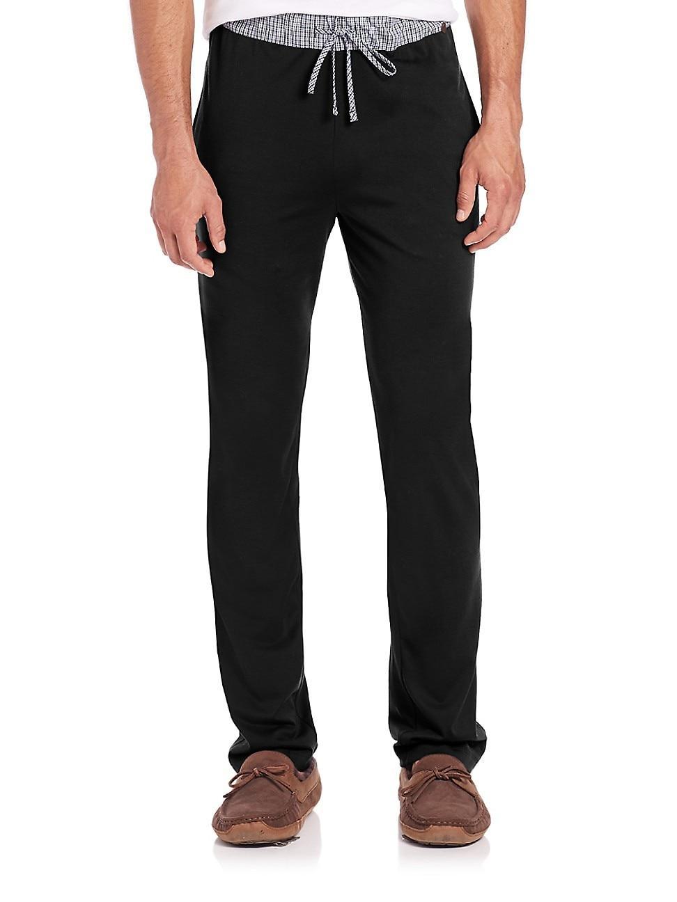 Mens Knit Cotton Lounge Pants Product Image