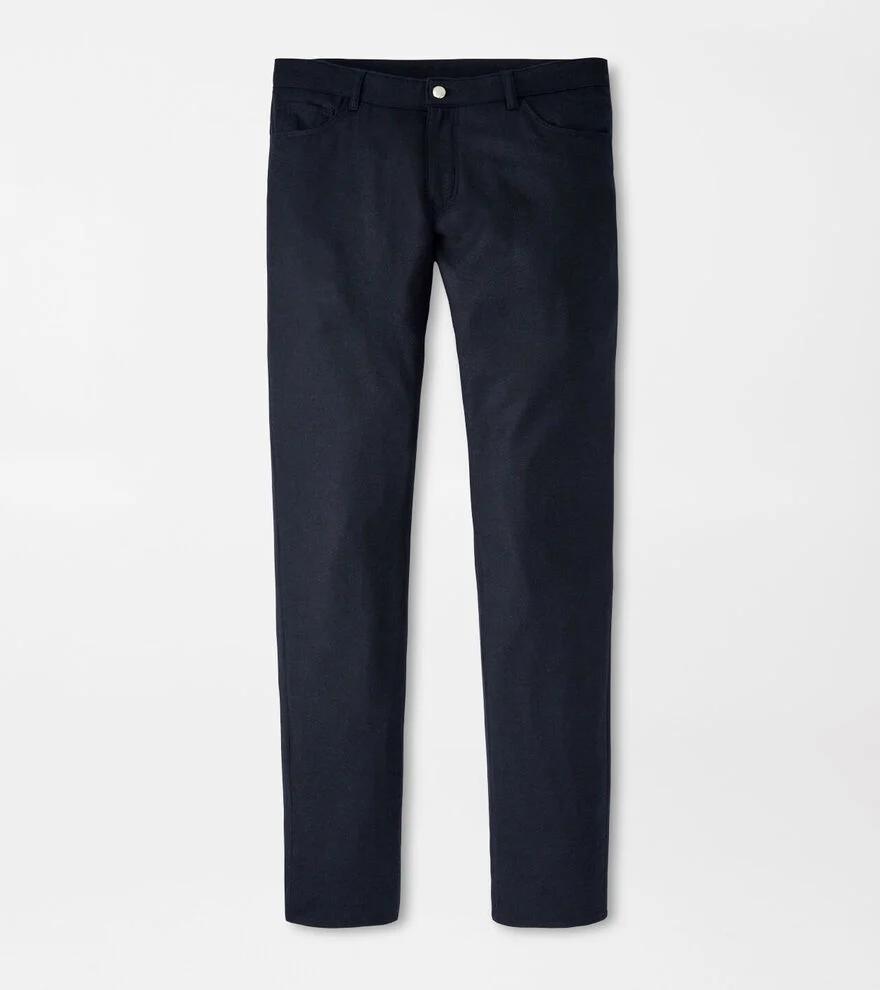 Peter Millar Mens Excursionist Flex Alpine Five-Pocket Pant | Color: Navy | Size: 30 Product Image