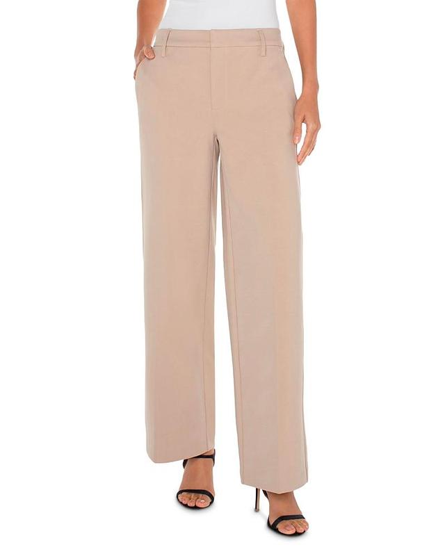 Liverpool Los Angeles Kelsey Wide Leg Knit Trousers Product Image