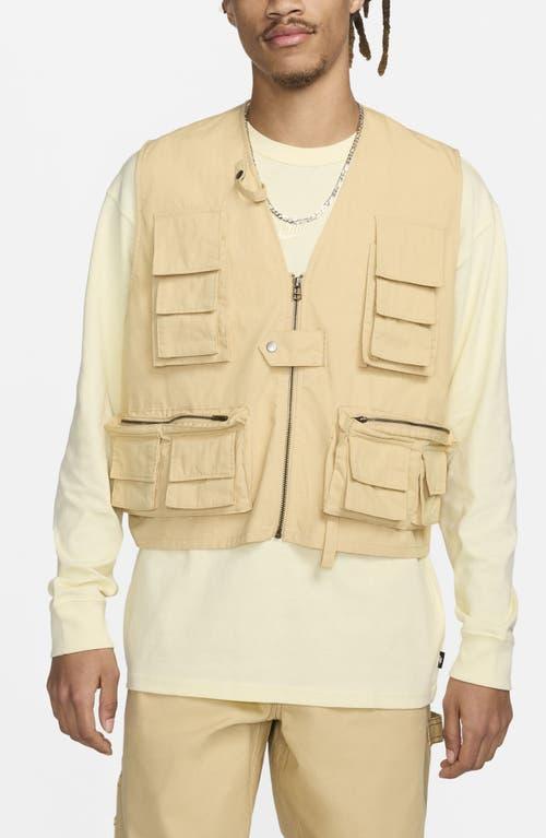 NIKE Men's Life Utility Vest In Brown Product Image