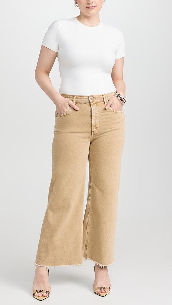 Citizens of Humanity Lyra Wide Leg Crop Jeans | Shopbop Product Image