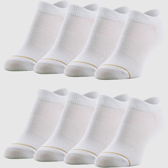 All Pro Womens 6+2 Bonus Pack No Show Double Tab Athletic Socks 4-10 Product Image