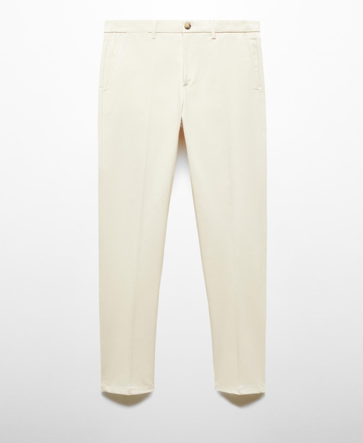 MANGO MAN - Slim fit chino trousers off whiteMen Product Image