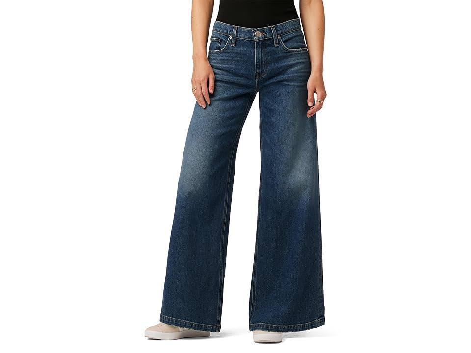 Hudson Jeans Freya Mid-Rise Skater Pants in Deep Vintage (Deep Vintage) Women's Jeans Product Image