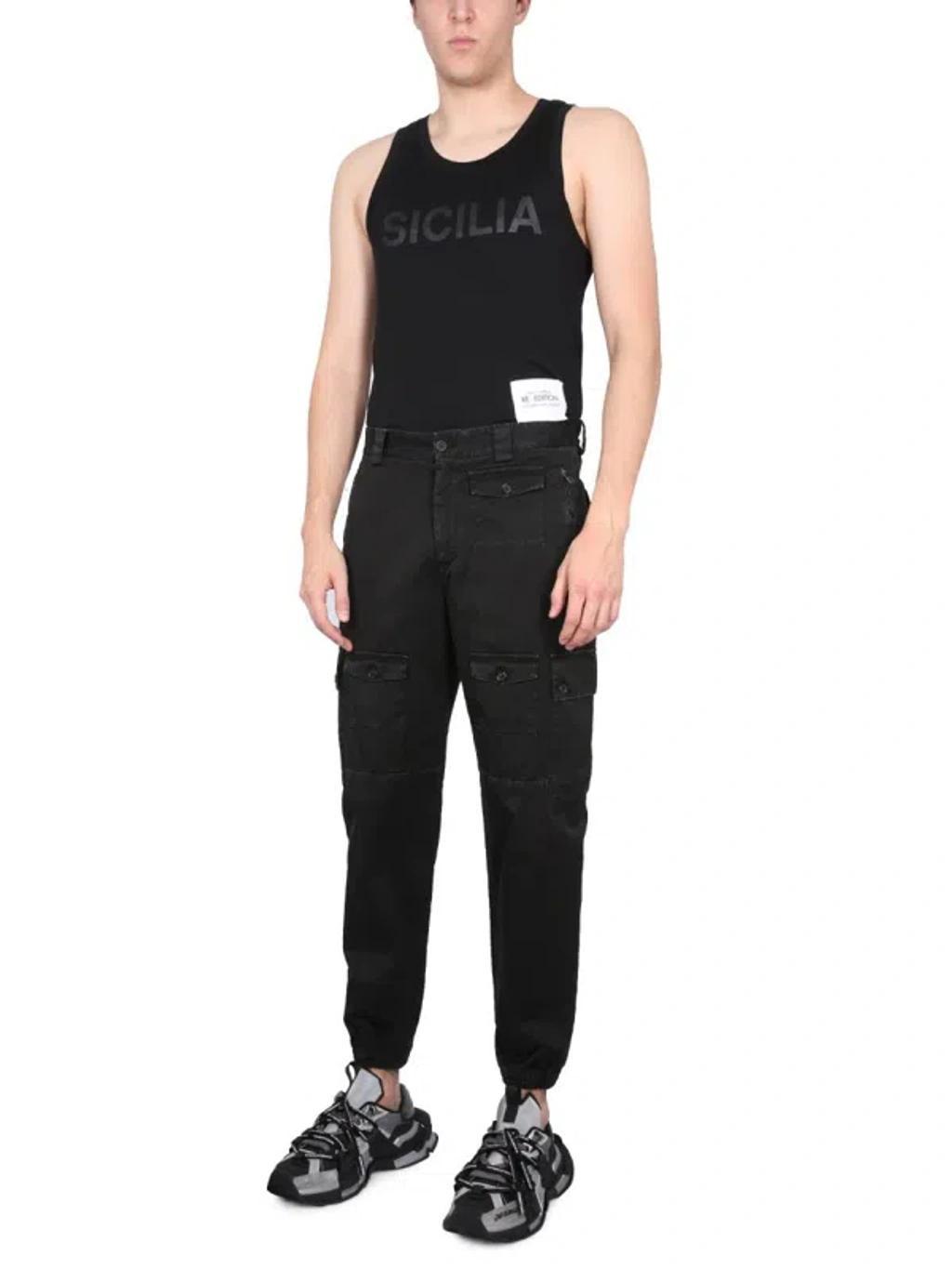 Cargo Pants In Black Product Image