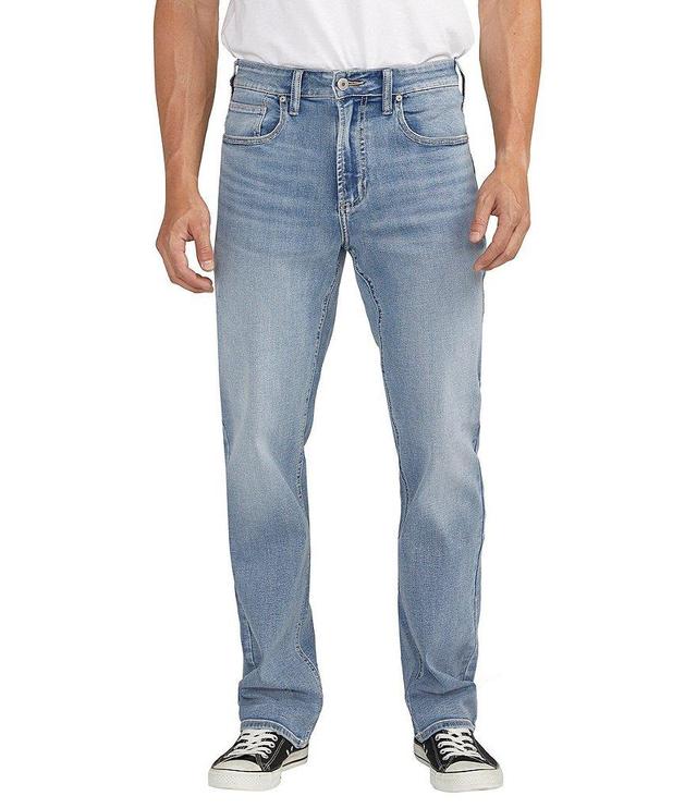 Silver Jeans Co. Grayson Classic Fit Straight Leg Max Flex Denim Jeans Product Image