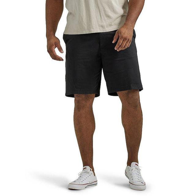 Mens Lee 10 Extreme Motion Flat Front Shorts Blue Product Image