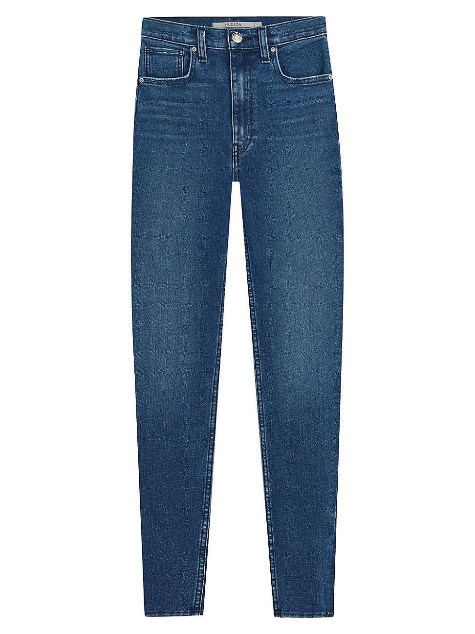 Womens Centerfold Extra High-Rise Super Skinny Ankle Jeans Product Image