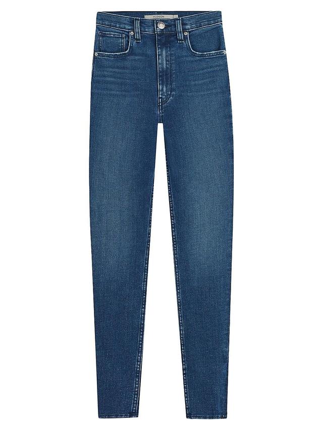 Womens Centerfold Extra High-Rise Super Skinny Ankle Jeans Product Image