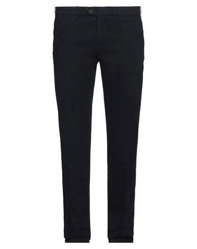 CANALI Man Pants Navy Size 38 Cotton, Elastane In Navy Blue Product Image