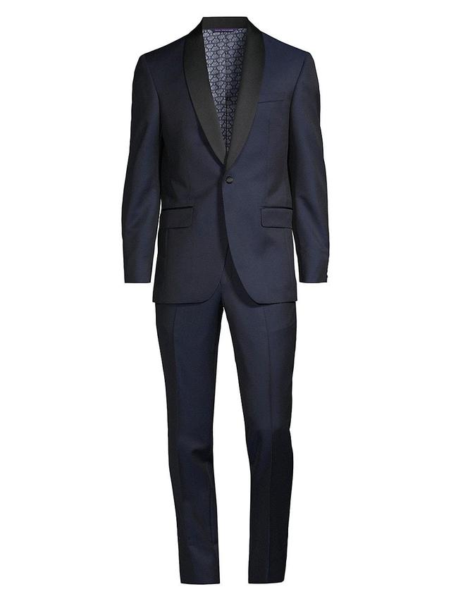 Ted Baker London Josh Trim Fit Navy Shawl Lapel Tuxedo Product Image