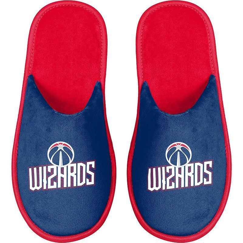 Mens FOCO Washington Wizards Scuff Slide Slippers Wiz Blue Product Image