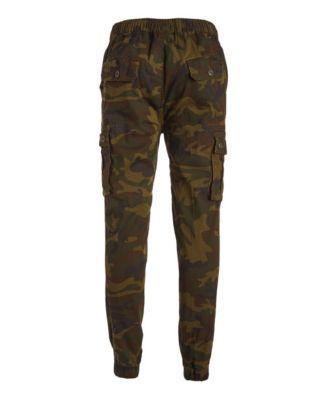 Men's Cotton Stretch Twill Cargo Joggers Product Image