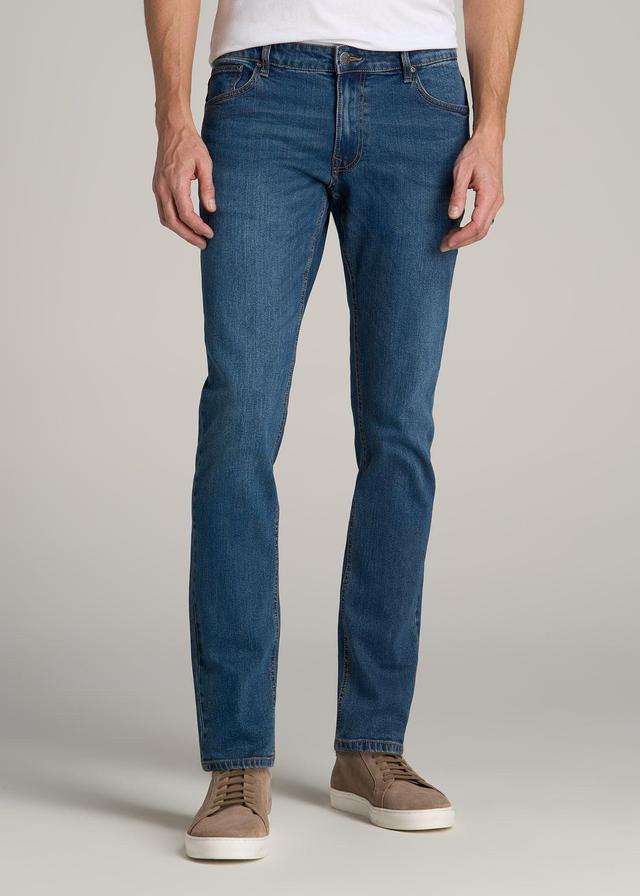 Carman TAPERED Jeans for Tall Men in Worn Blue Male Product Image