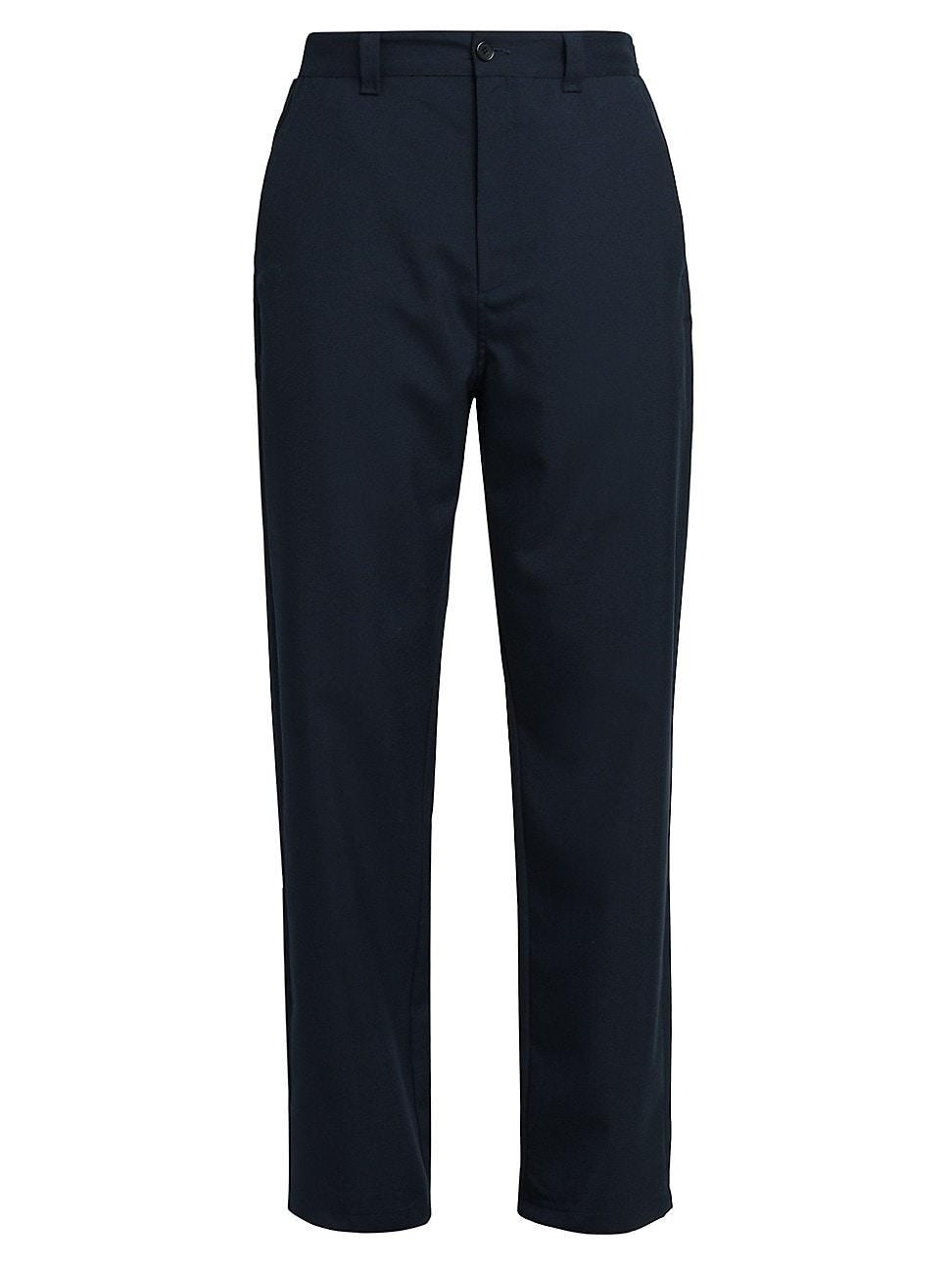 Mens Wool Slim Trousers Product Image