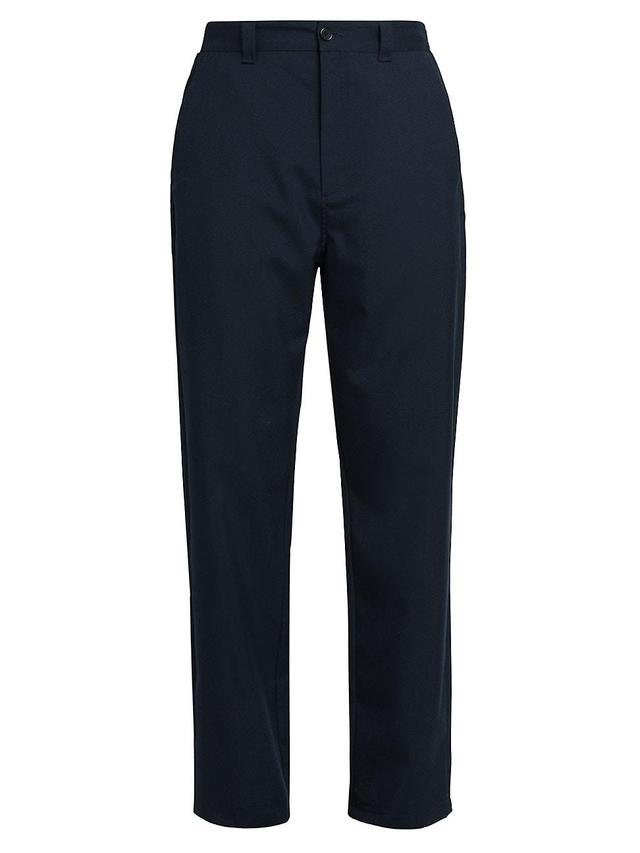 Mens Wool Slim Trousers Product Image