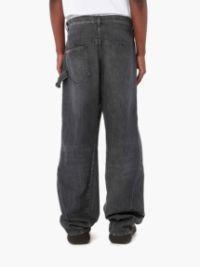 TWISTED WORKWEAR DENIM JEANS in grey | JW Anderson US  Product Image