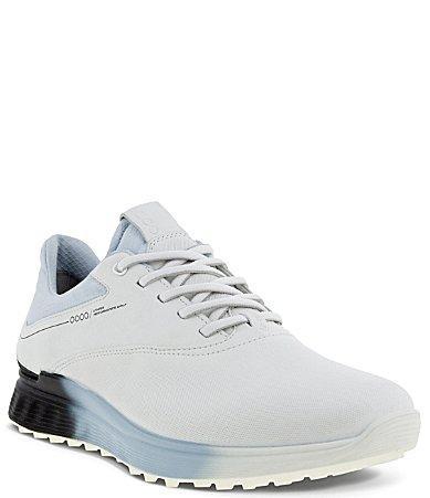 ECCO Mens S-Three Waterproof Leather Golf Shoes Product Image