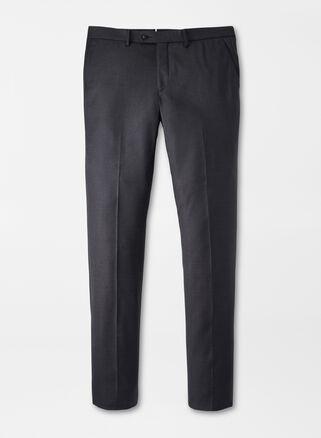 Peter Millar Mens Crosby Trouser | Color: Charcoal | Size: 42 Product Image