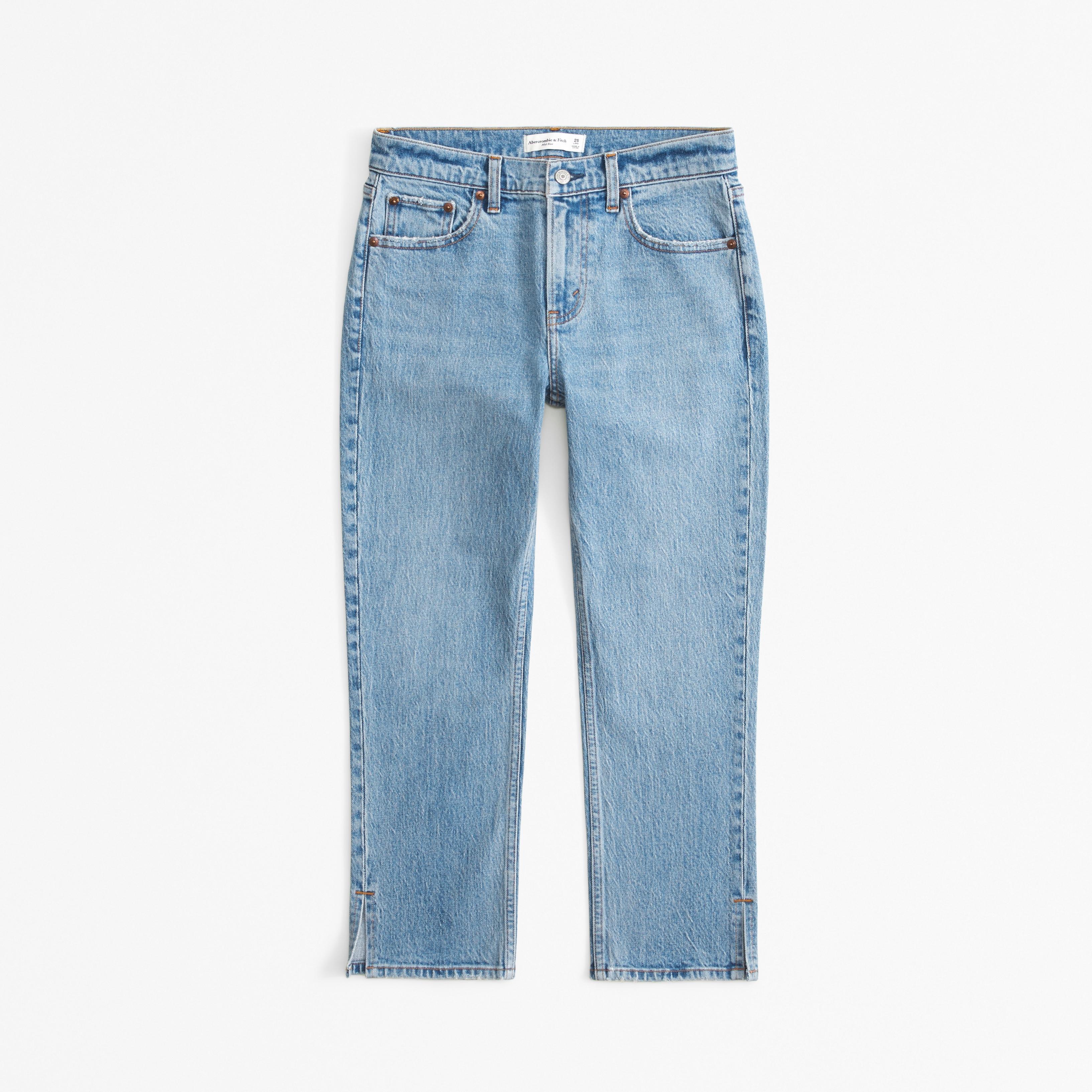 Mid Rise Capri Jean Product Image