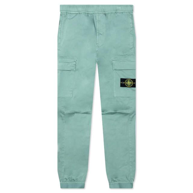 Stretch Trousers - Sage Green Male Product Image