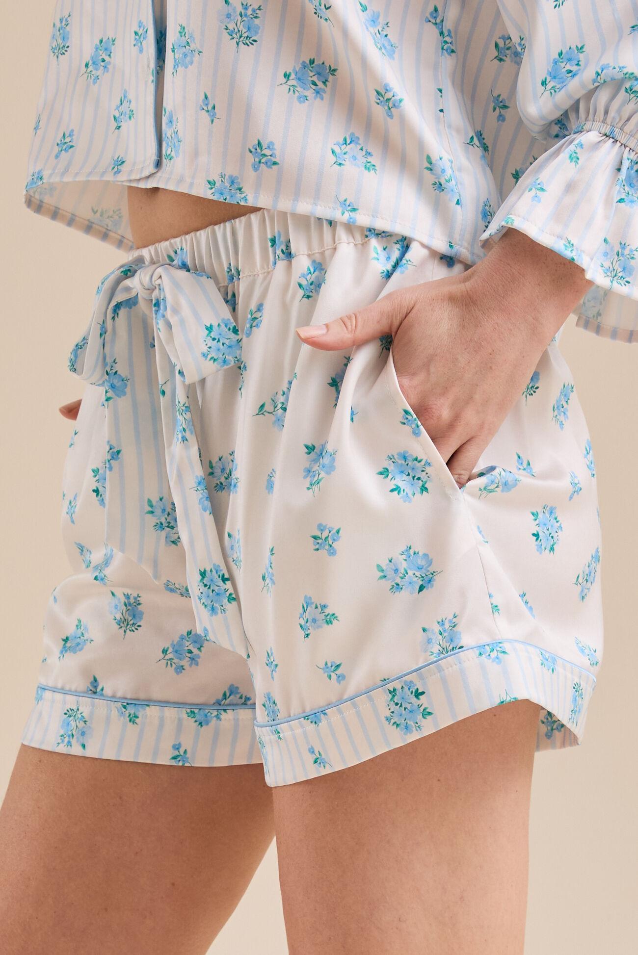 Macie Satin Floral Short Product Image