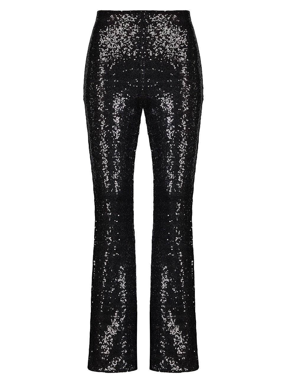 Womens Sequin Flare Pant Product Image