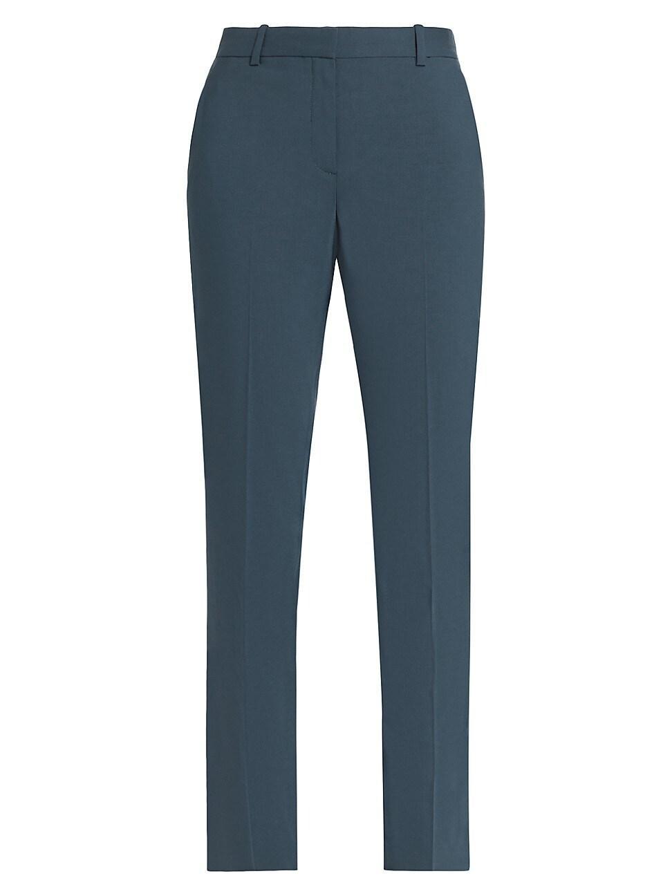 Womens Treeca Classic Slim-Fit Trousers Product Image