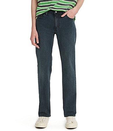 Mens Levis 511 Slim-Fit Flex Jeans Dark Blue Product Image