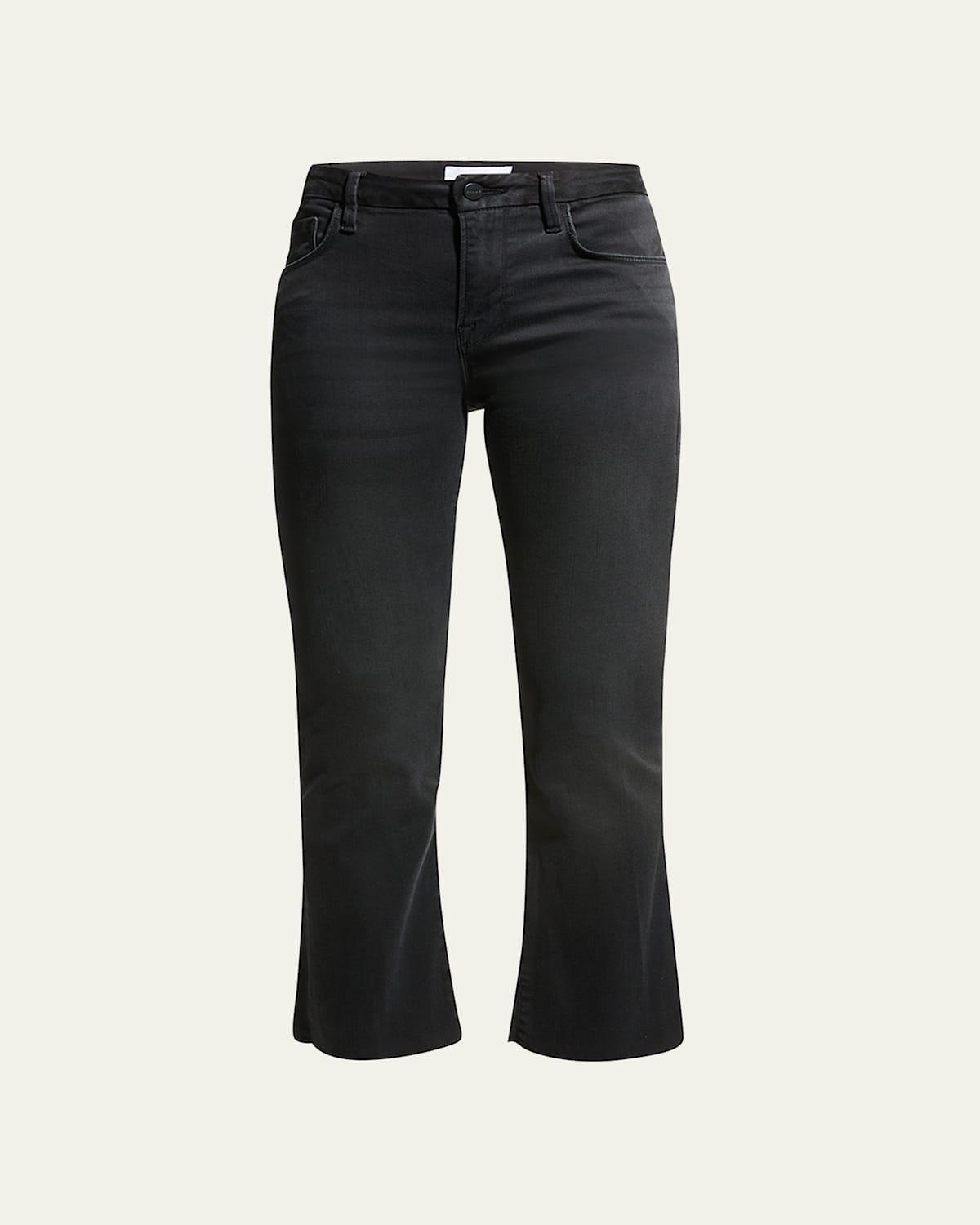 Womens Le Cropped Mini Bootcut Jeans Product Image