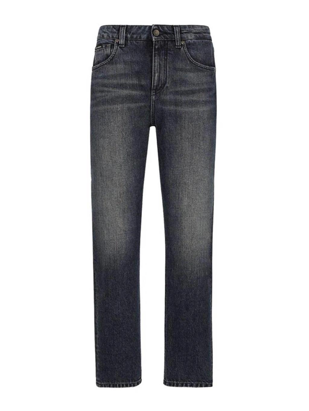 Mid-rise Boyfriend Jeans In Black product image