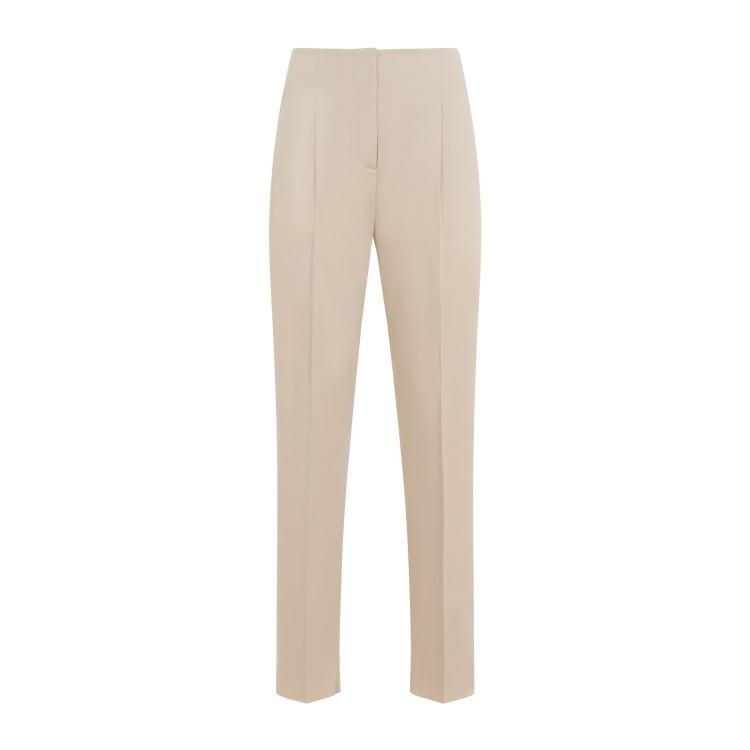 Empoli Cotton Twill Pants In Beige Product Image