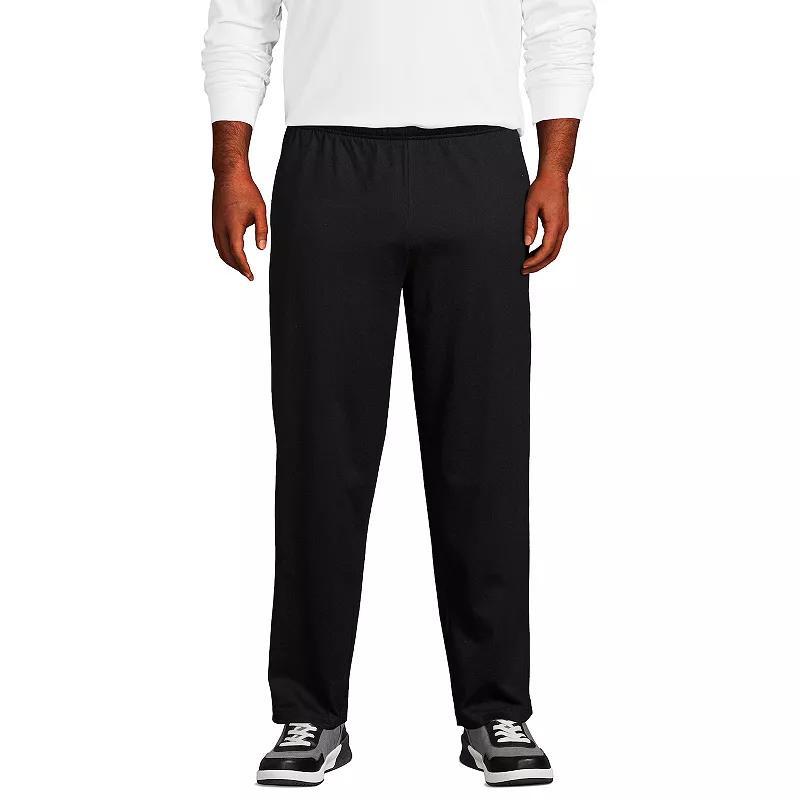 Big & Tall Lands End Jersey Knit Sweatpants, Mens Product Image