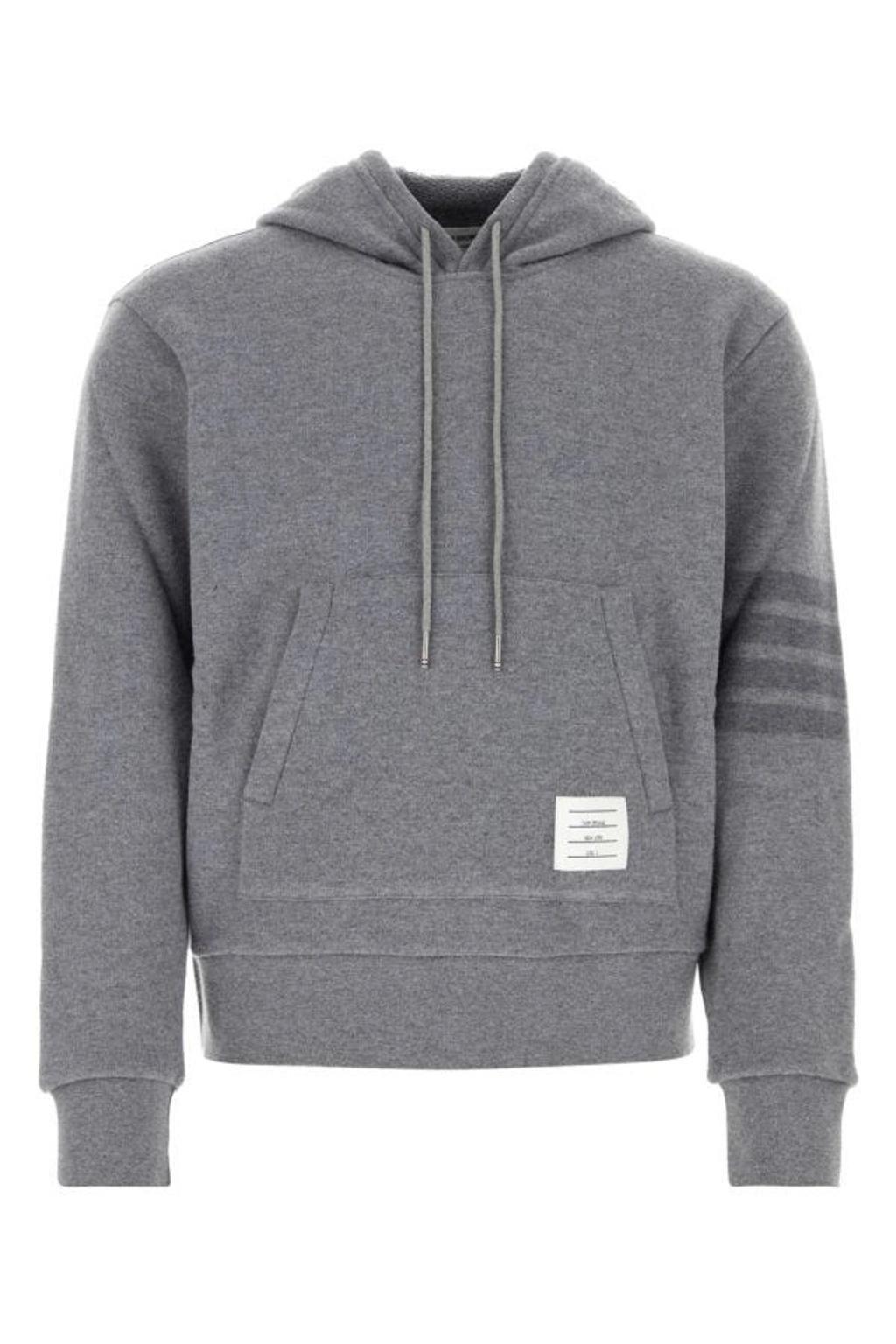 Man Grey Wool Sweatshirt Product Image