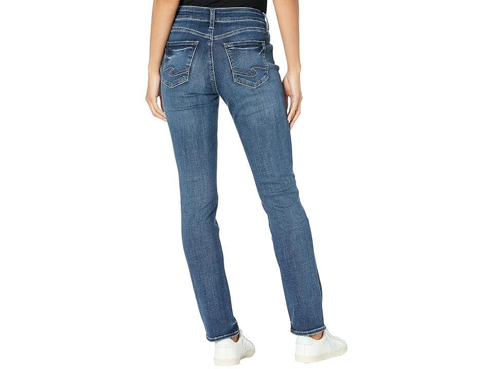 Silver Jeans Co. Suki Mid-Rise Straight Leg Jeans L93413ECF305 (Indigo) Women's Jeans Product Image