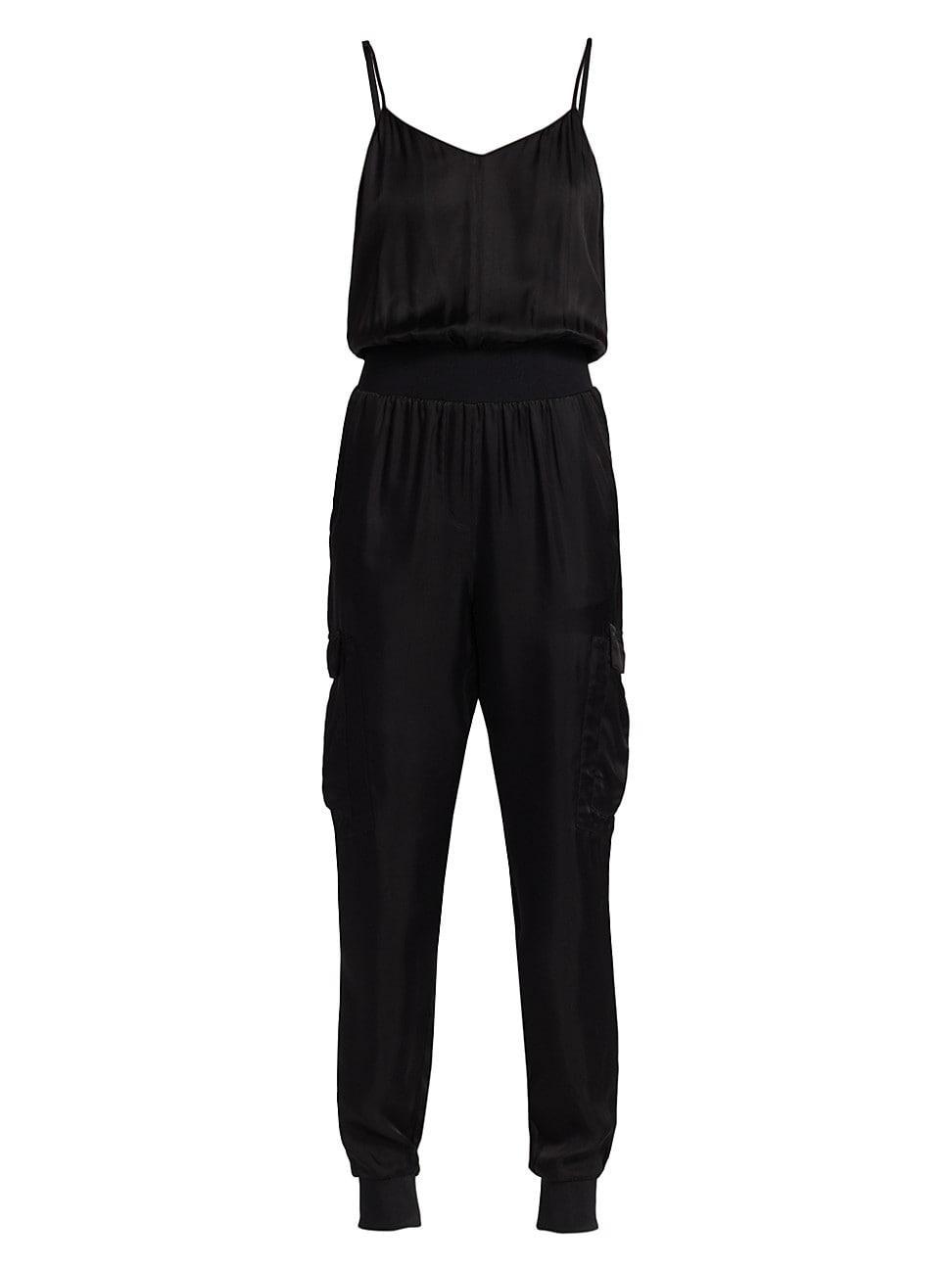 Womens Amia Twill Jumpsuit Product Image