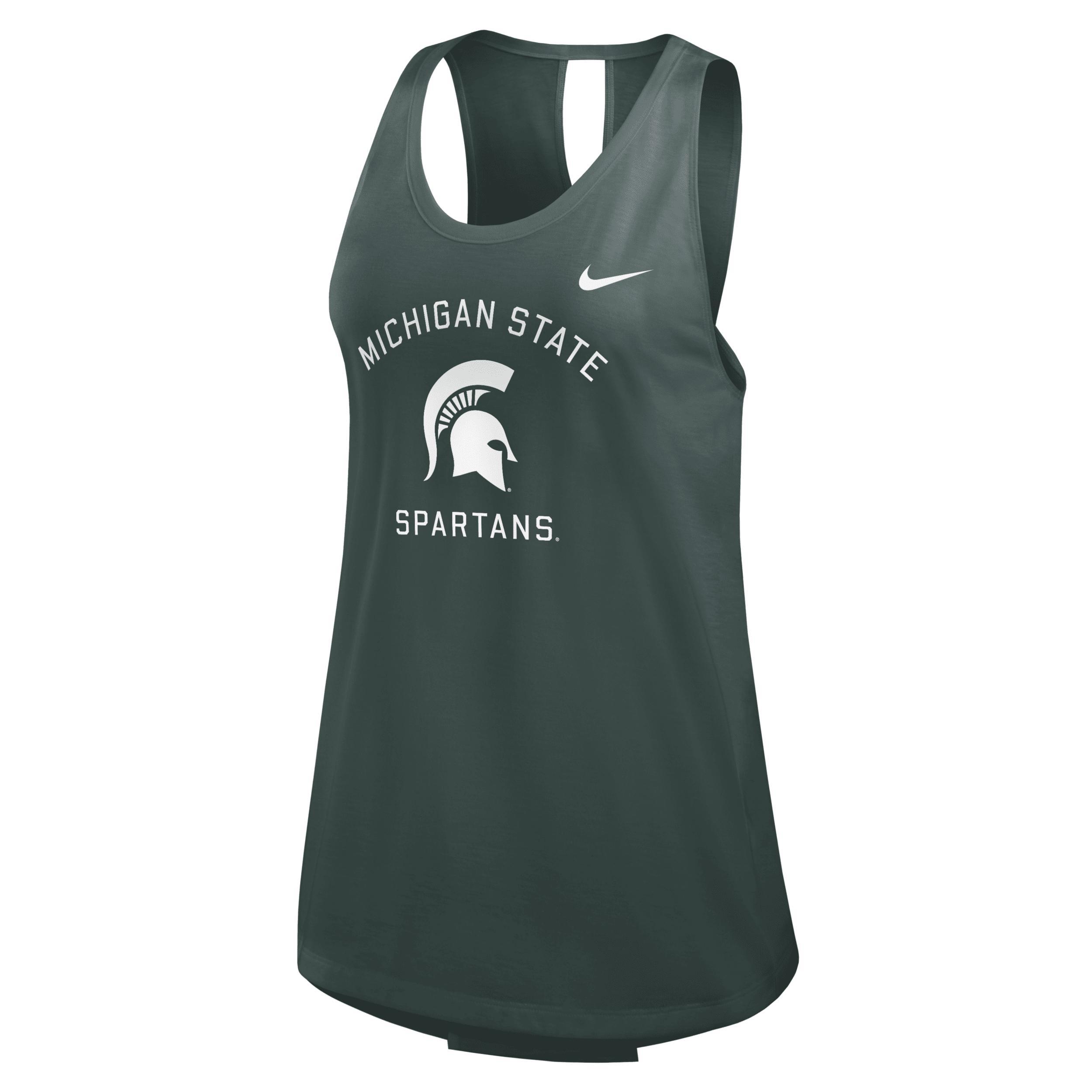 Michigan State Spartans Primetime Nike Womens College Tank Top Product Image