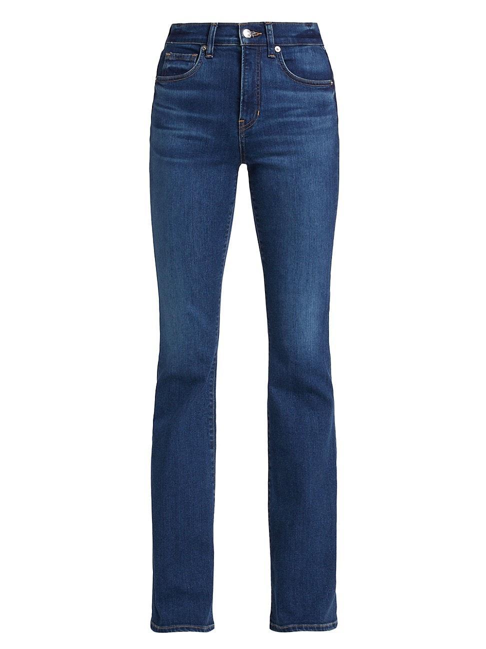 Veronica Beard Beverly High Waist Skinny Flare Jeans Product Image