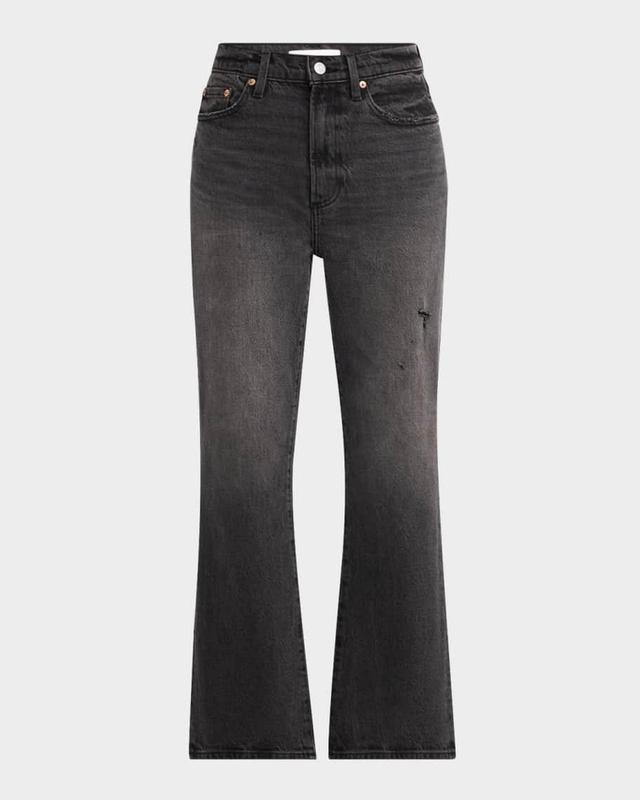 Ally High-Rise Vintage Ankle Bootcut Jeans Product Image