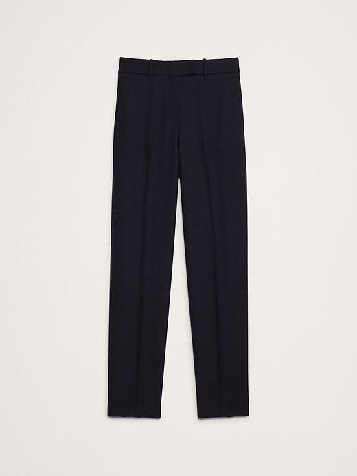 High-Rise Tapered Italian Wool Ankle Pant Product Image