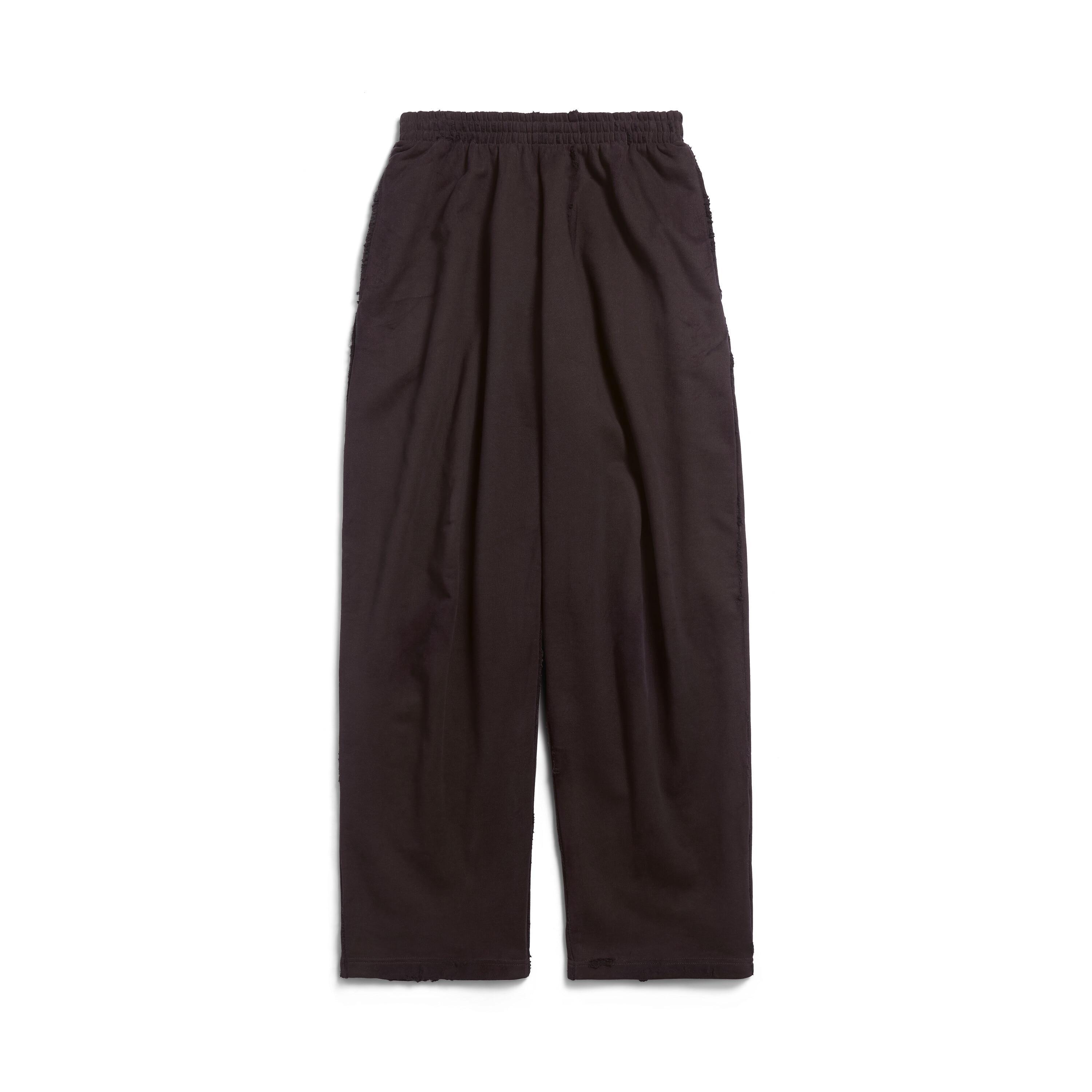 Baggy Sweatpants in Black Product Image