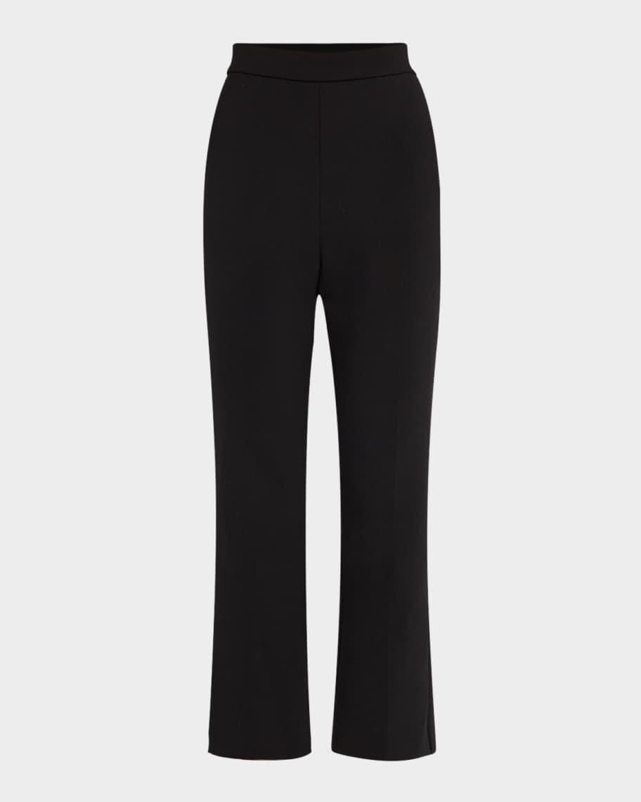 Nepeta Flared Crop Wool Pants Product Image